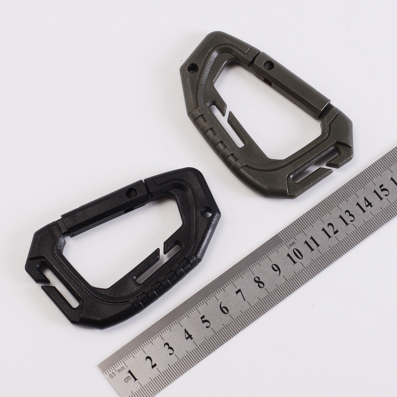 Móc nhựa D-Ring 9cm - Ảnh 2