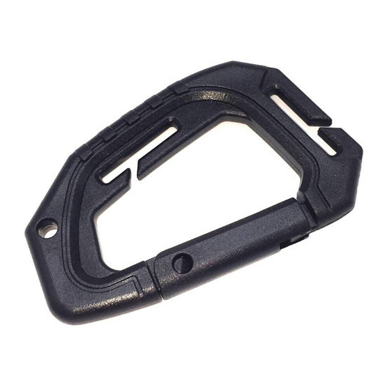 Móc nhựa D-Ring 9cm - Ảnh 13